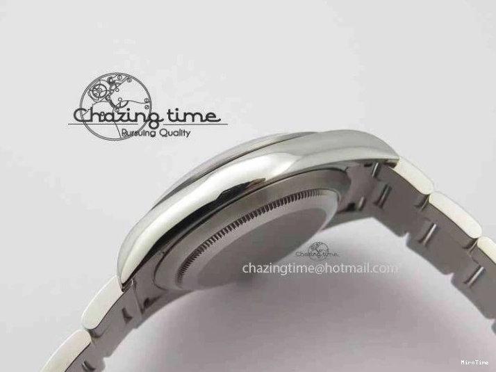 MiroTime 0217 TimelessDesign Oyster Perpetual 39mm 114300 BP Maker Best Edition Blue Dial On SS Bracelet A 3637